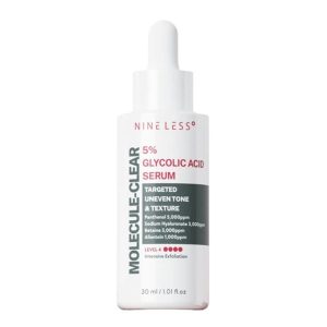 NINELESS Molecule-Clear 5% Glycolic Acid Serum 30ml