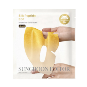 SUNGBOON EDITOR Silk Peptide EGF Gold Mask 1pcs